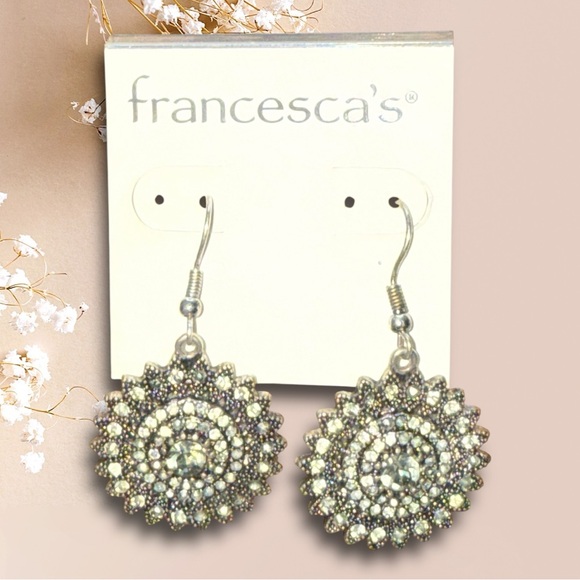 Francesca's Collections Jewelry - Francesca's Collections NWT Silver and Gold Earrings